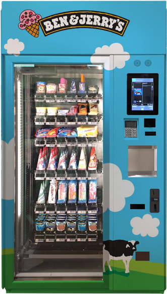 Magexusa Frozen Food Vending Machine - Vending Machine For Frozen Food (577x617), Png Download