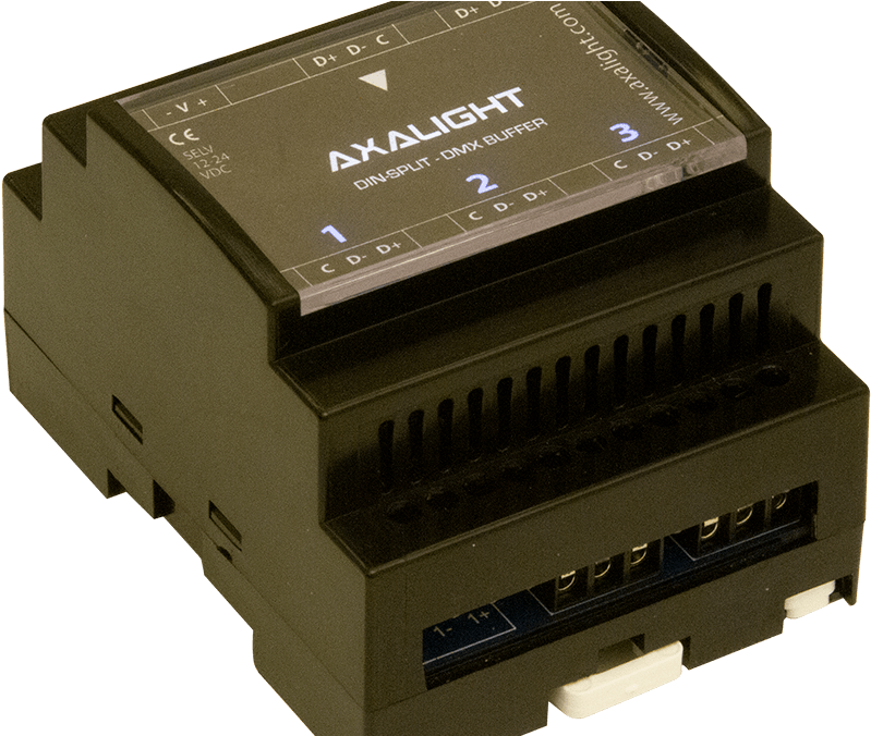 Din-split >3< Dmx Buffer Ideal For Installation - Electronics (834x675), Png Download