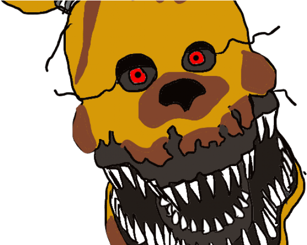 Nightmare Clipart Fredbear (640x480), Png Download