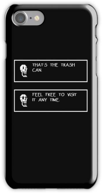 Papyrus That The Trash Can Iphone Cases Skins Png Iphone - Erika Costell Phone Case (500x667), Png Download