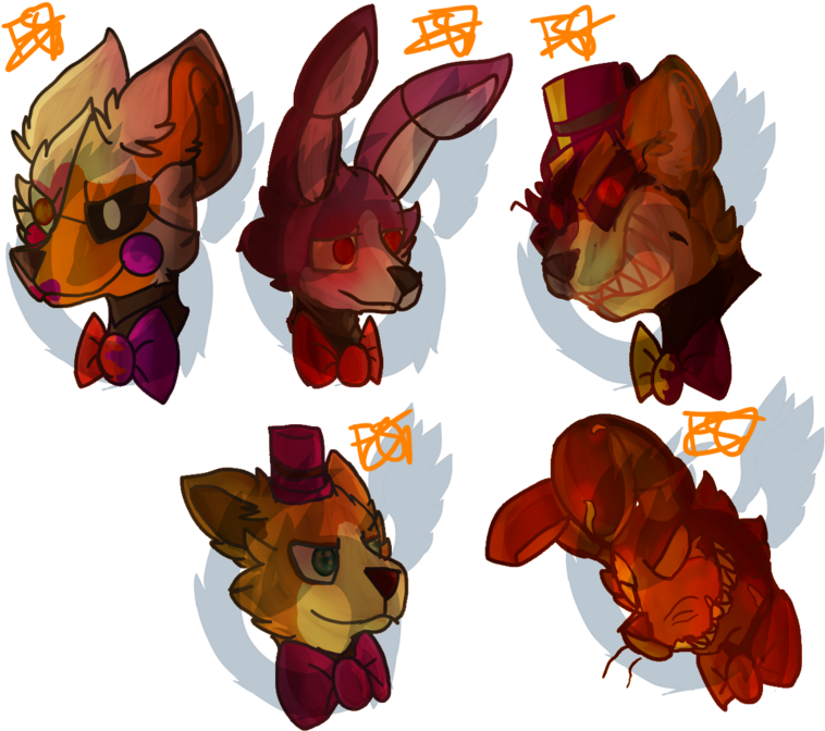 Download Fnaf Jack O Bonnie Fnaf 4 Fredbear Lolbit Funtime Foxy Cartoon Png Image With No Background Pngkey Com