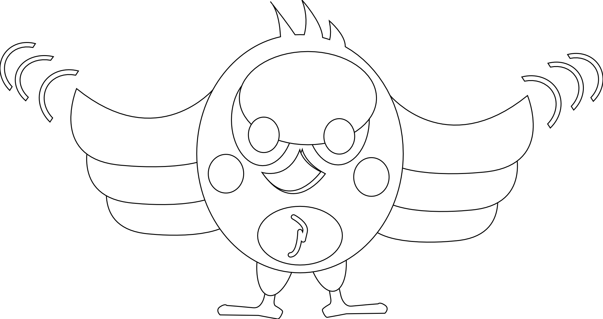 Peace Dove 1 7 Black White Line Art Christmas Xmas - Cartoon (1979x1047), Png Download