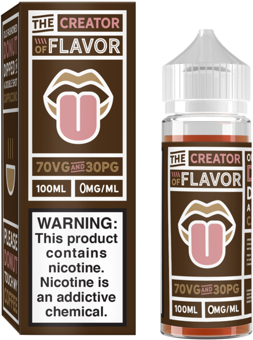 Old Fashioned Donut & Coffee - Charlie's Chalk Dust The Creator Of Flavor (839x1024), Png Download