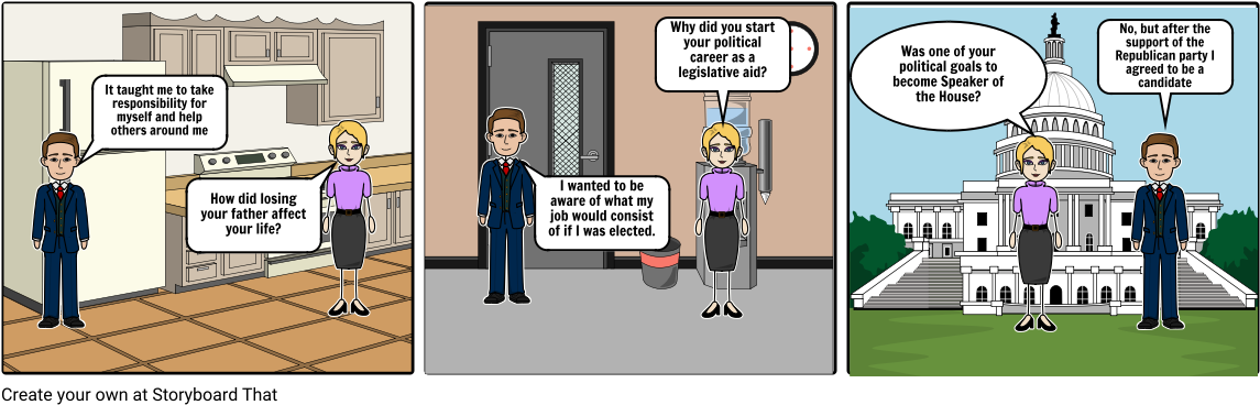 Paul Ryan Ii - Cartoon (1164x385), Png Download
