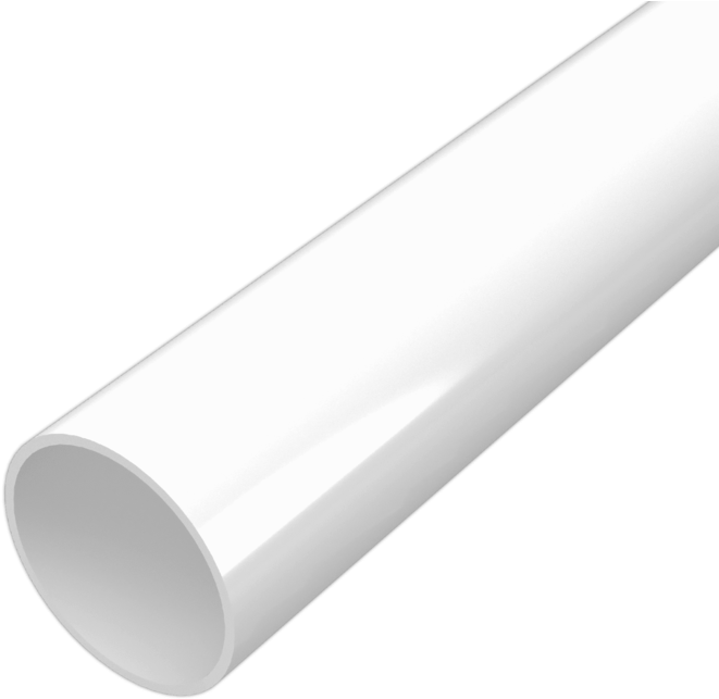 Formufit Pvc Pipe White 1-1/2" Thinwall Pvc Pipe, Furniture - Pvc Pipe White Png (700x700), Png Download