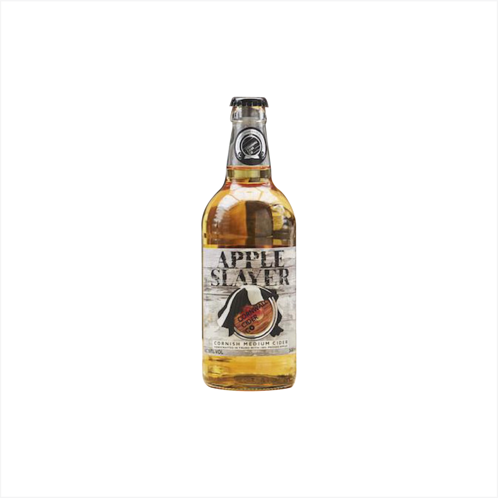 Apple Slayer With Pint Grande - Glass Bottle (1000x1000), Png Download
