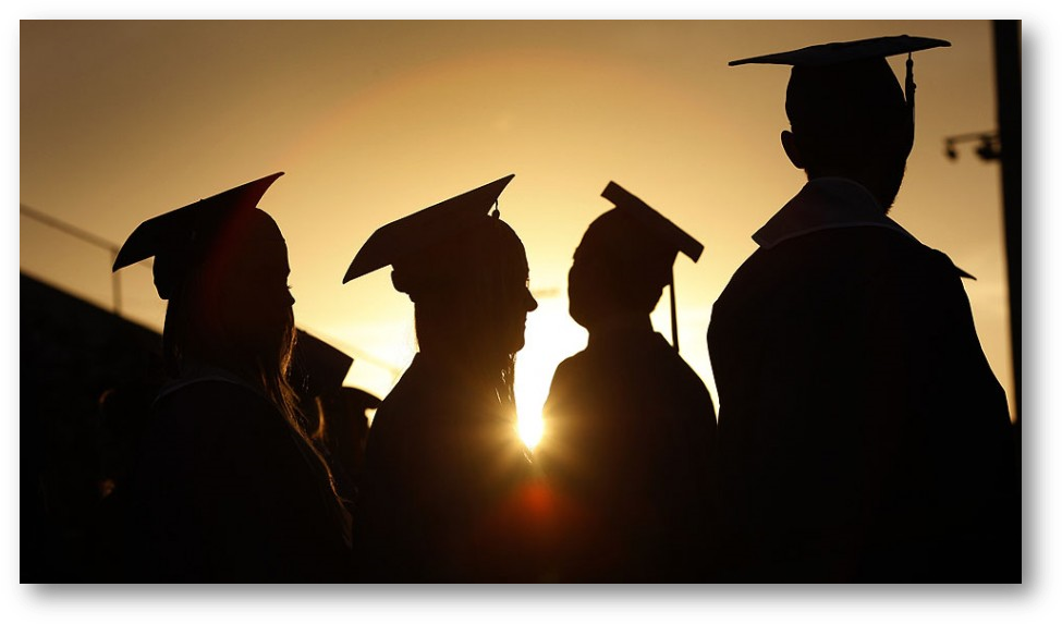 Grad - Education A Key To Success (983x581), Png Download
