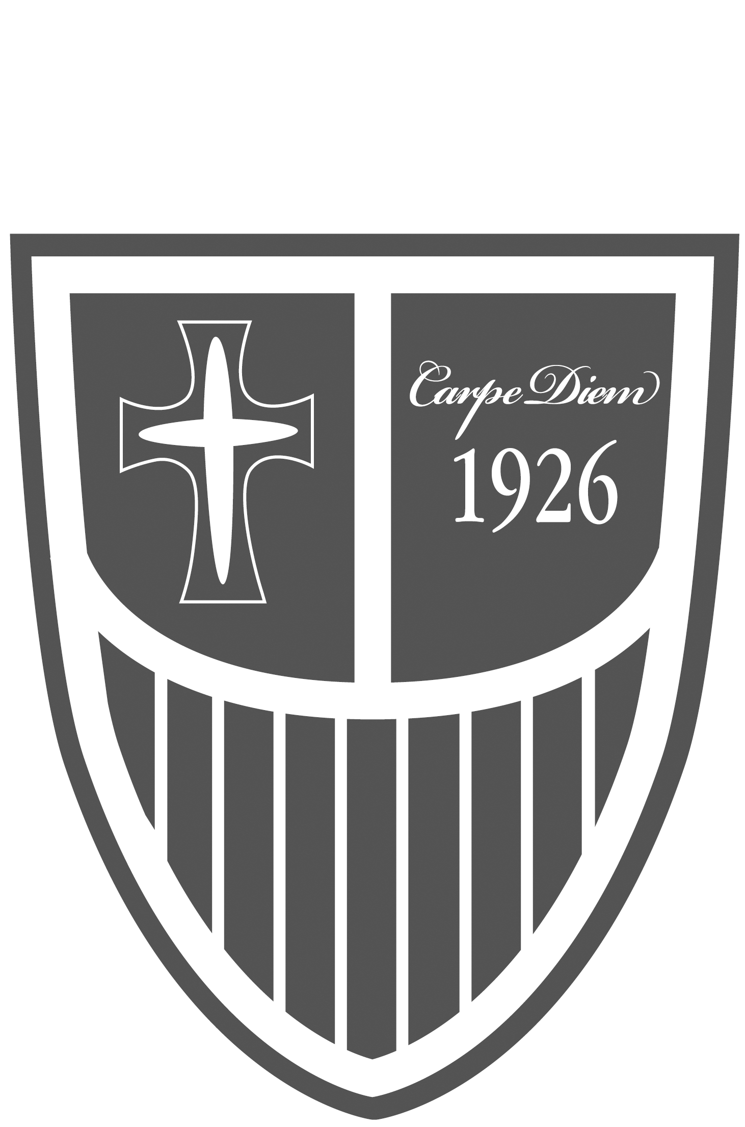 University Stacked Logo Black-reverse - Mercyhurst University Logo (1500x2250), Png Download