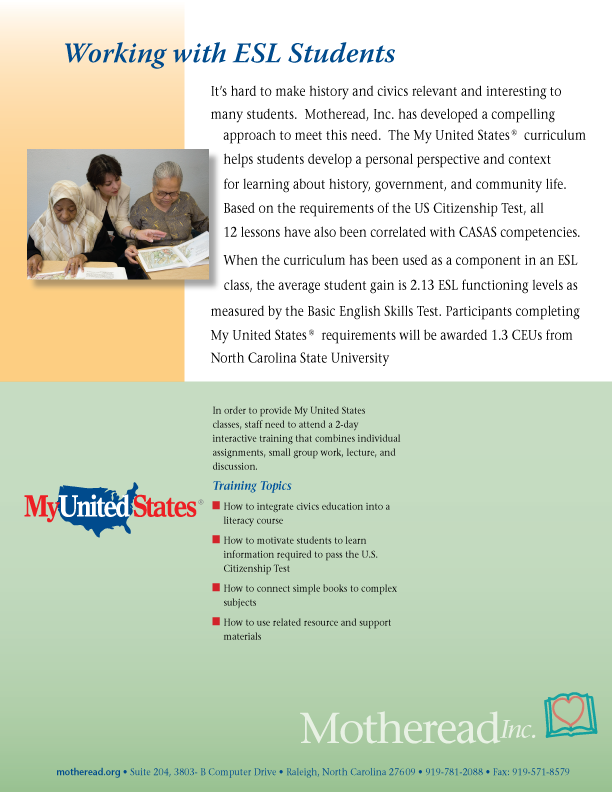 Click Here To Download The Esl - Brochure (612x792), Png Download