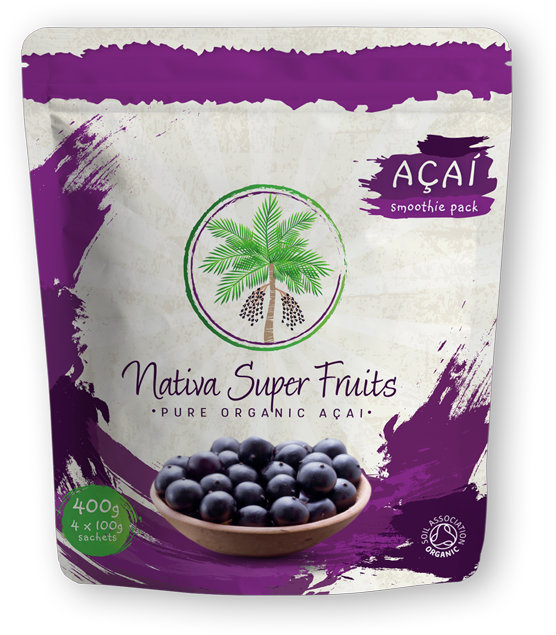 Nativa Super Fruits Acai - Cartoon Knife With Blood (600x682), Png Download