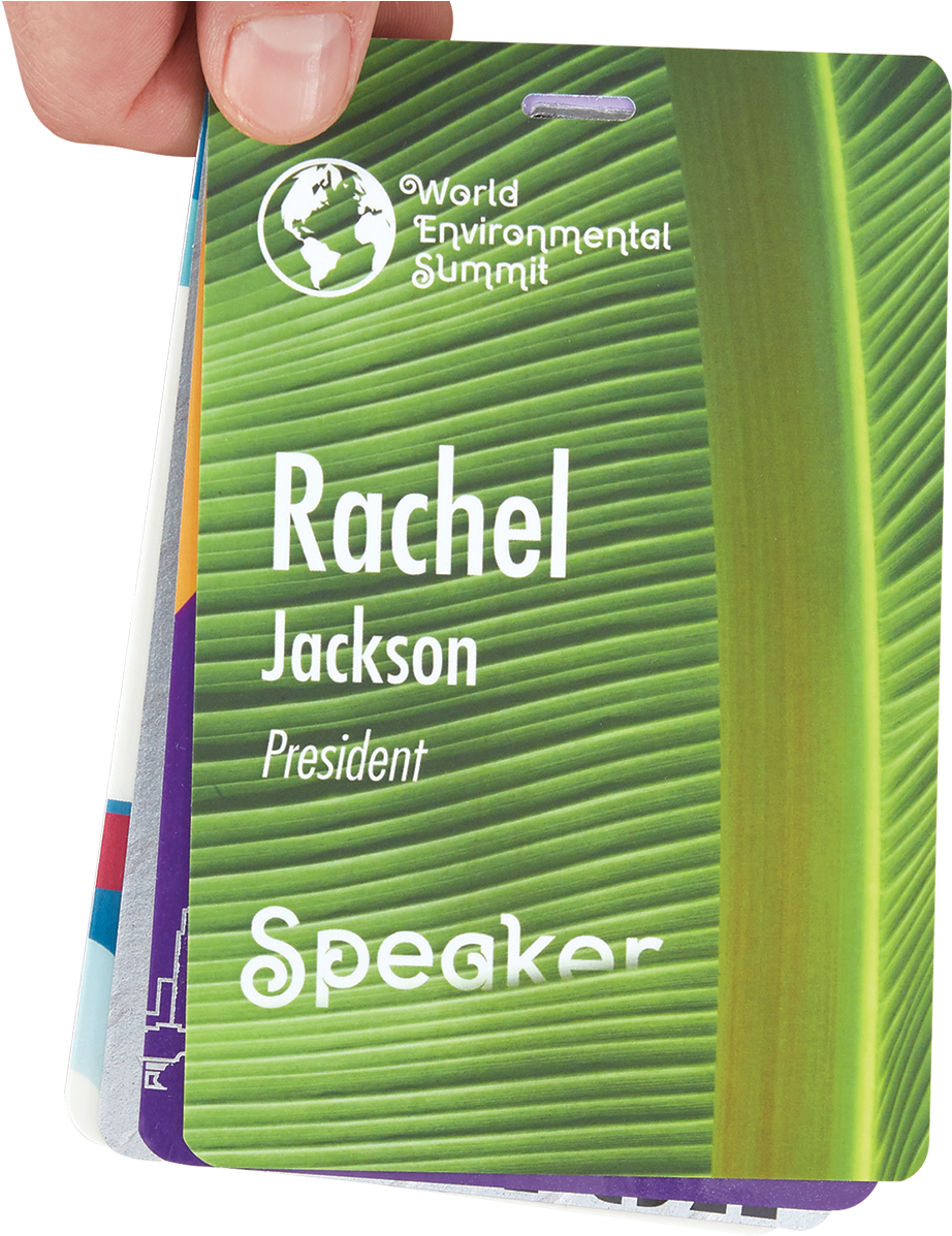 Customized Event Badges - Plastic (1200x1200), Png Download
