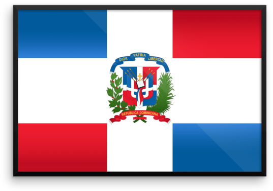 Dominican Republic Dominican Flag Png (600x600), Png Download