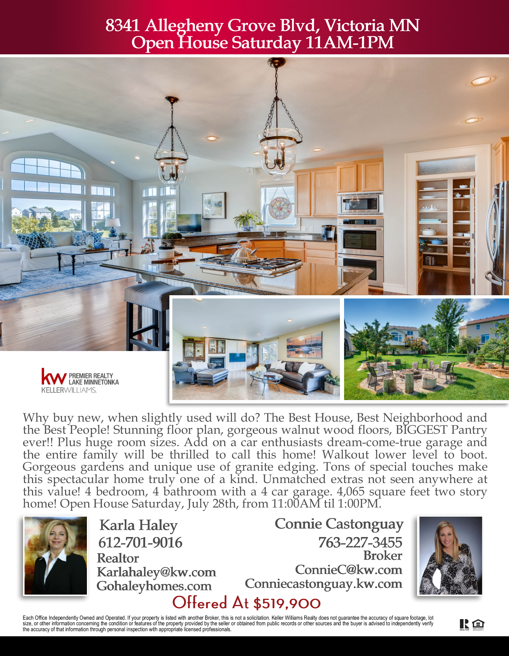 Just Listed And Open House Alert 8341 Allegheny Grove - Interior Design (1722x2222), Png Download