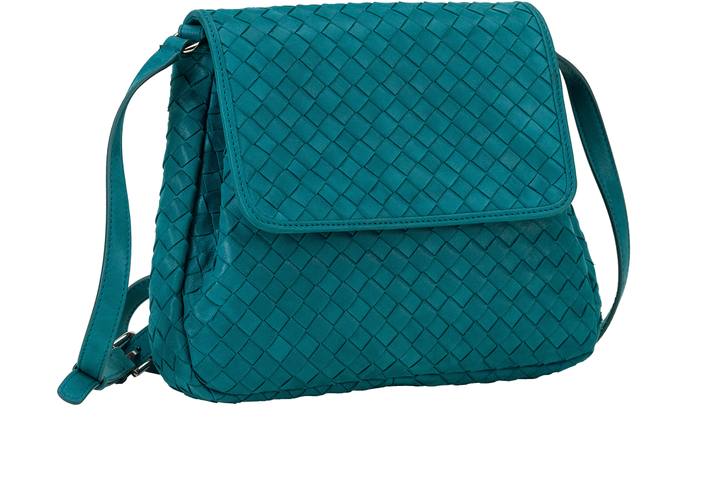 Clarissa Braided Nappa - Shoulder Bag (1500x1125), Png Download