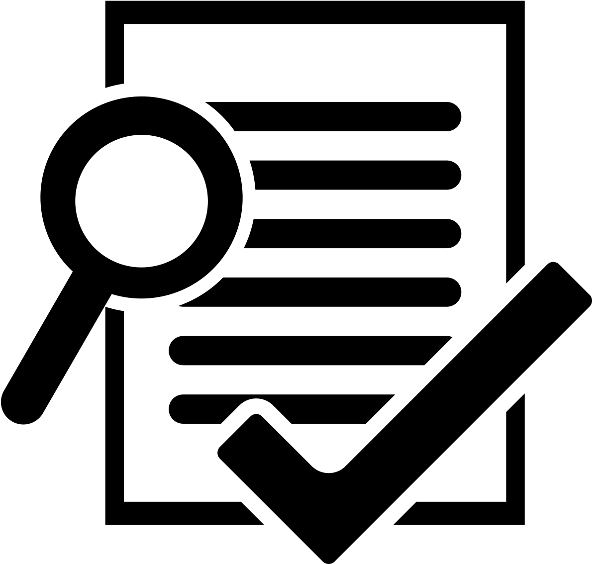 Icon Of Paper With A Check Mark - Fake News Icon (1200x1200), Png Download