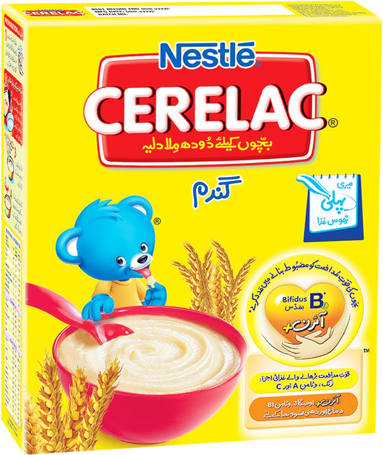 Nestle Cerelac Wheat Stage 1 350 Gm (1000x1000), Png Download