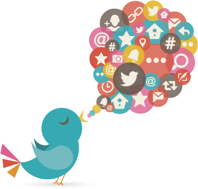 Information Media Twitter Creative Euclidean Vector (800x800), Png Download