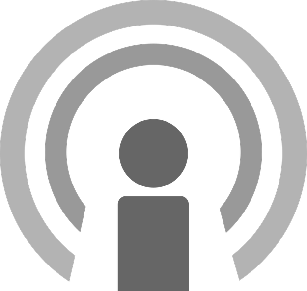 Gulf States' Hard Power Vs - Podcast Grey Icon (625x593), Png Download