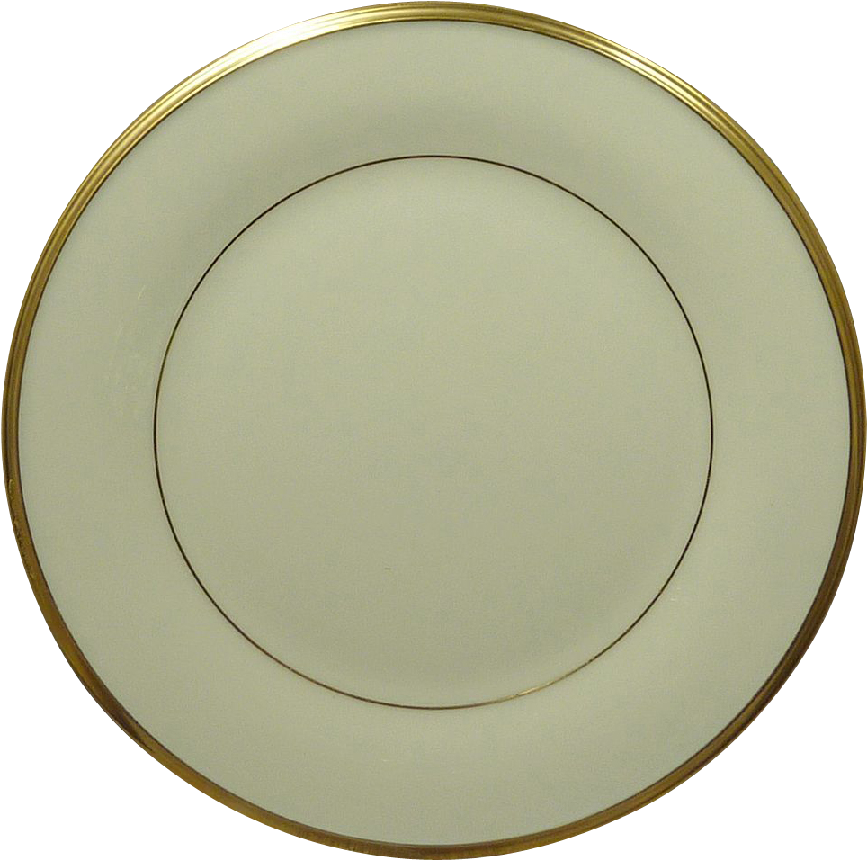 Lenox China Pattern Eternal Gold Trim Salad (1024x1024), Png Download