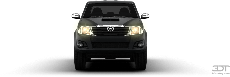 Toyota Hilux Pickup - 3d Tuning Of Toyota Hilux Pickup 44 (1004x373), Png Download