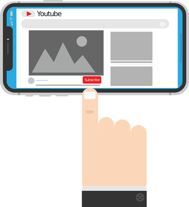 Subscribe Button Youtube Png (657x720), Png Download