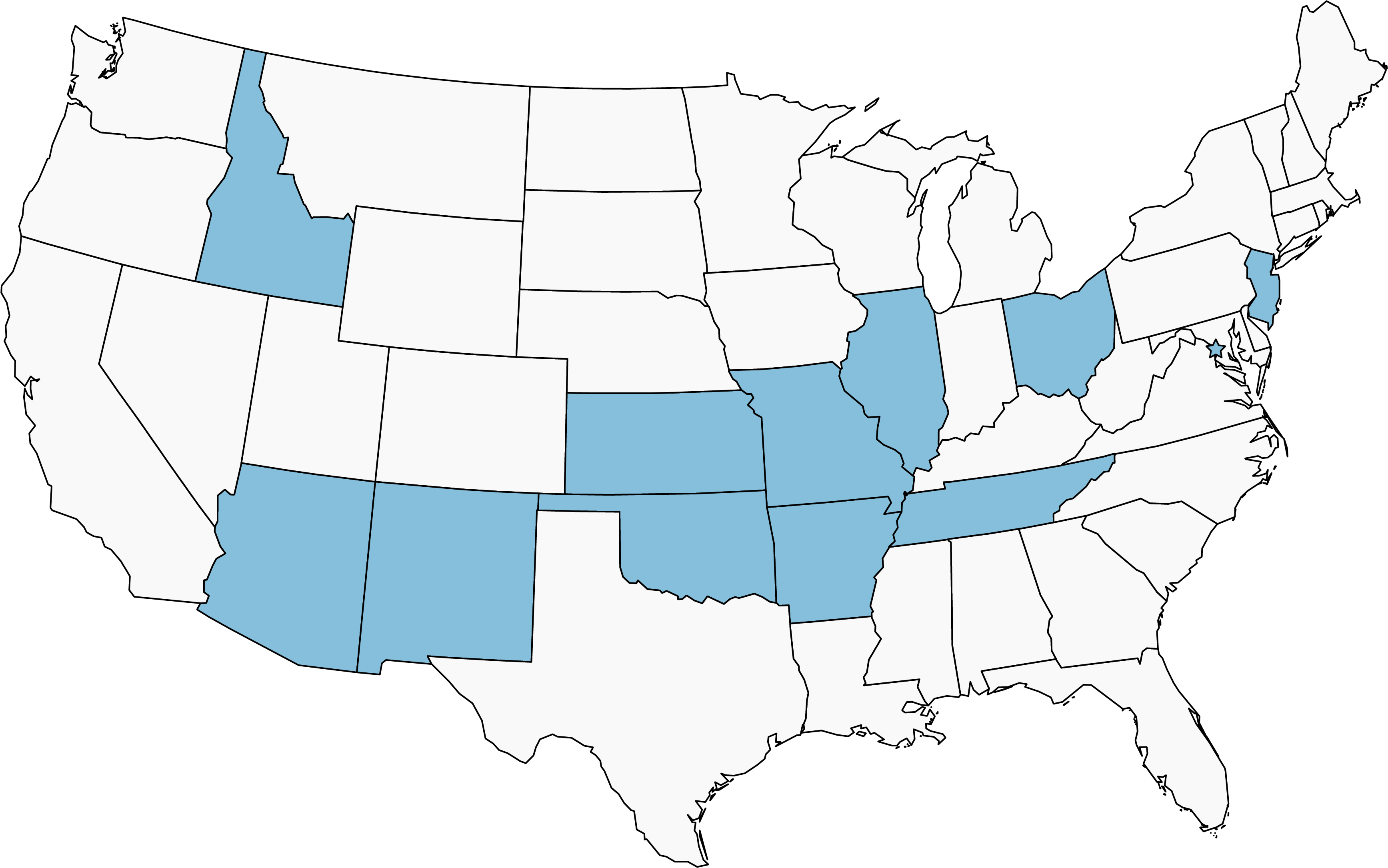Age Of Agility Tour Map - England Overlaid On Us (3646x2339), Png Download