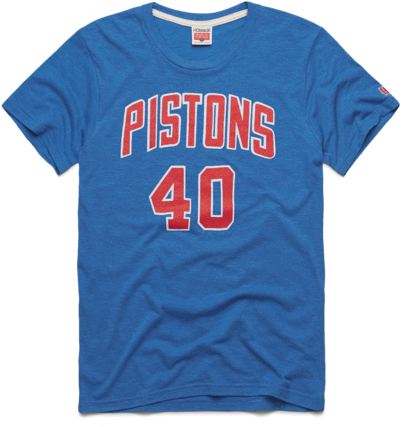 Pistons Laimbeer - Active Shirt (600x600), Png Download