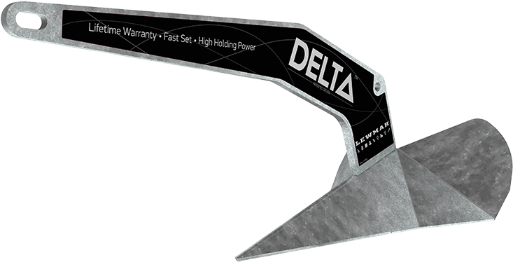 Delta® Anchors - Galvanised - Delta Anchor (1000x561), Png Download