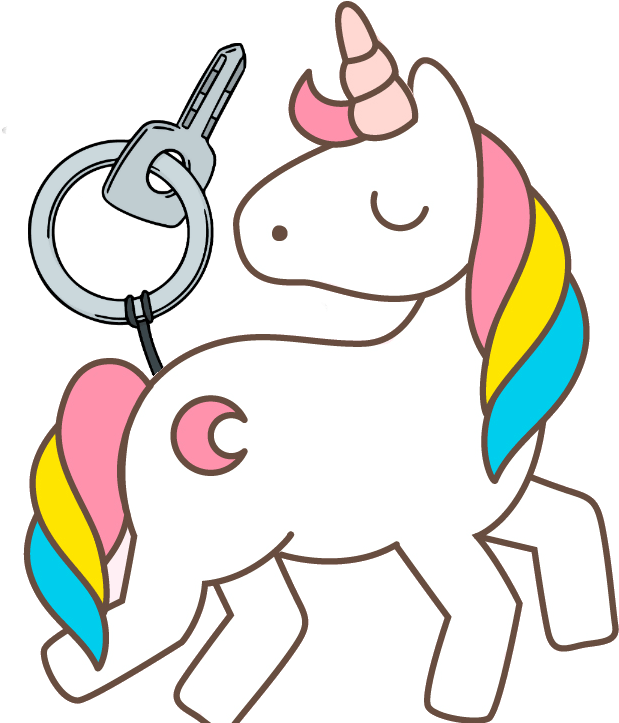 Unicorn Photo Stickers Cute (656x742), Png Download