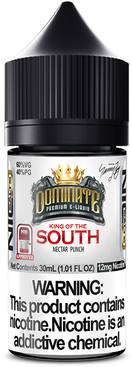 King Of The South Nectar Punch Nic Salt - Composition Of Electronic Cigarette Aerosol (800x800), Png Download
