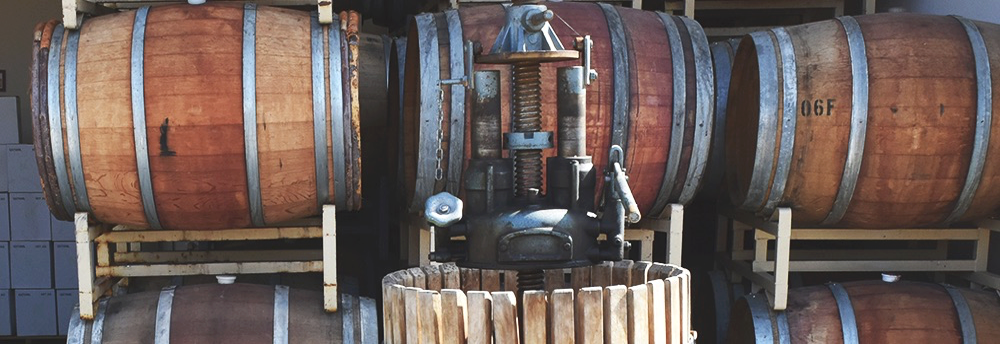 Crafted By Hand, Prosser Vineyard And Winery Continue - Hardwood (1000x344), Png Download