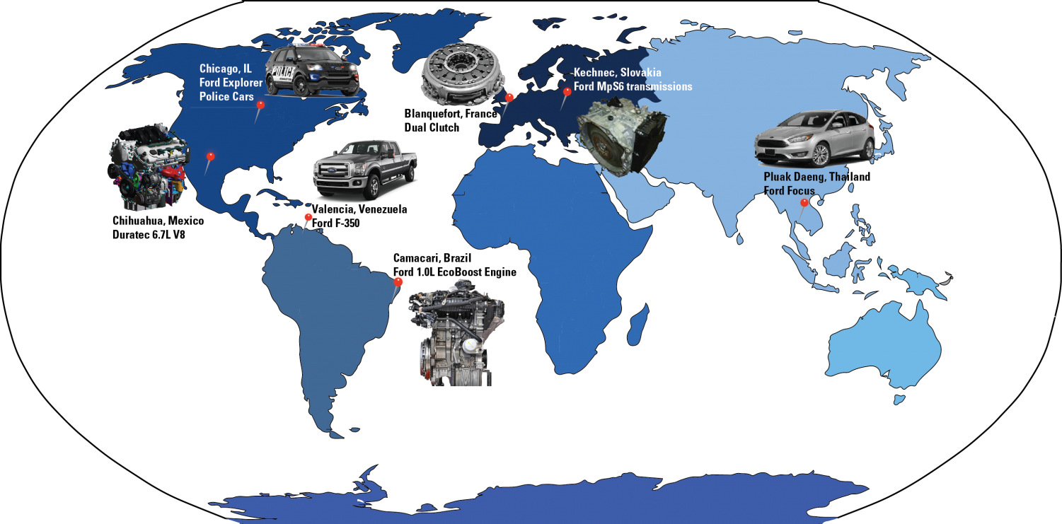 Made In America - World Map (1501x741), Png Download