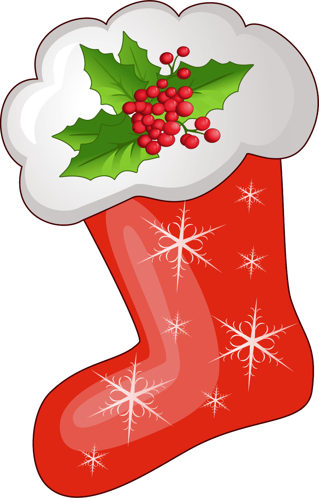 Christmas Stocking * - Merry Christmas Stocking Clip Art (1032x1609), Png Download