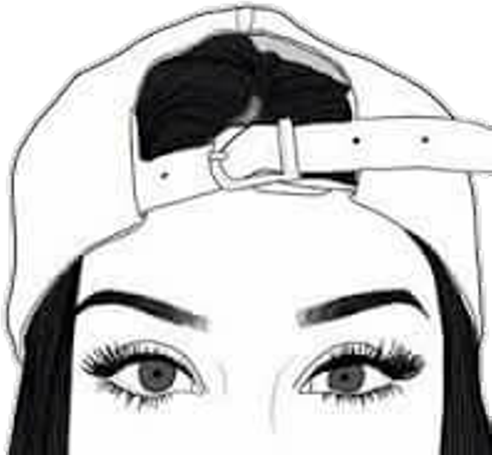 Gente Todo Mundo Quer Imagens Em Png É Desse Desenho - Eyes And Eyebrow Drawing (1024x1024), Png Download