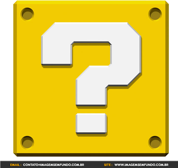 Png Resolução - Super Mario Question Block (700x722), Png Download