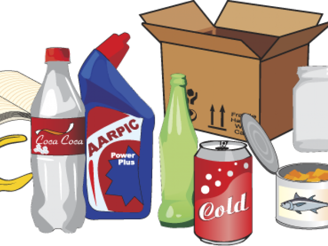 Trash Clipart Dry Waste - Dry Waste Clipart (640x480), Png Download