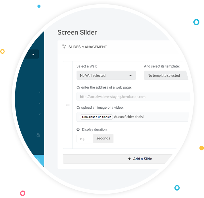 Transform Your Social Wall Into A Multi Content Wall - Circle (800x800), Png Download