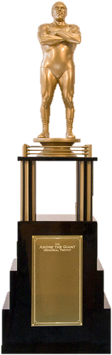 0 Andre The Giant Memorial Trophy01 - Wwe Andre The Giant Trophy (500x1425), Png Download