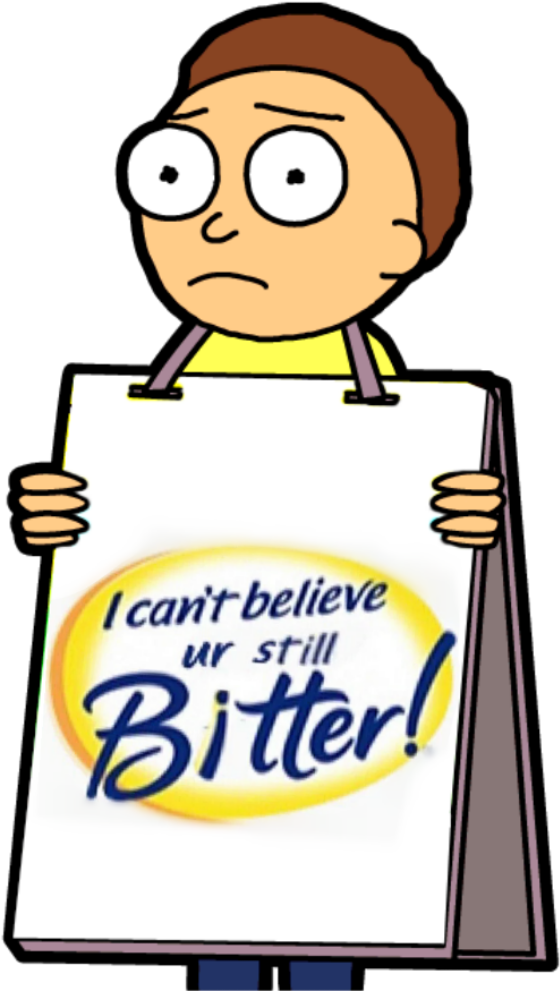 View Samegoogleiqdbsaucenao Mortysign , - Can T Believe It's Not Butter Logo (800x1000), Png Download