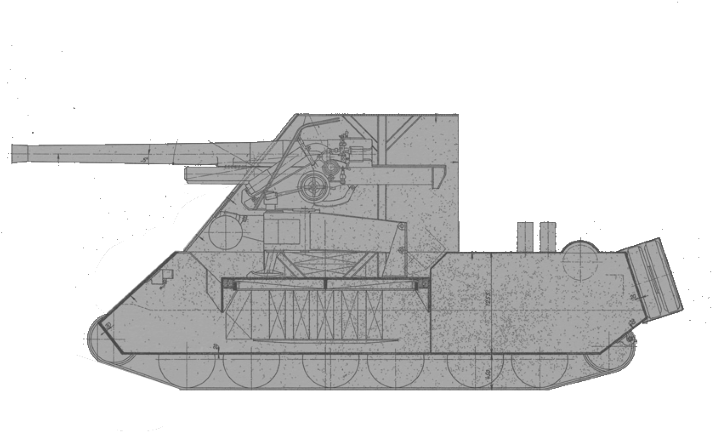 152mm Panther 15cm Sfh T-25 - 15 Cm Sfh 36 (721x490), Png Download