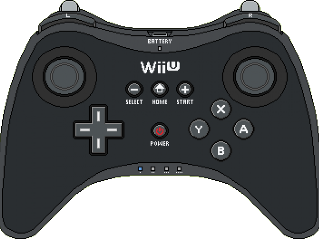 Joystick Clipart Wii U Gamepad - Game Controller (640x480), Png Download