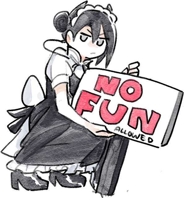 Image=="nofun ") - Cartoon (745x745), Png Download