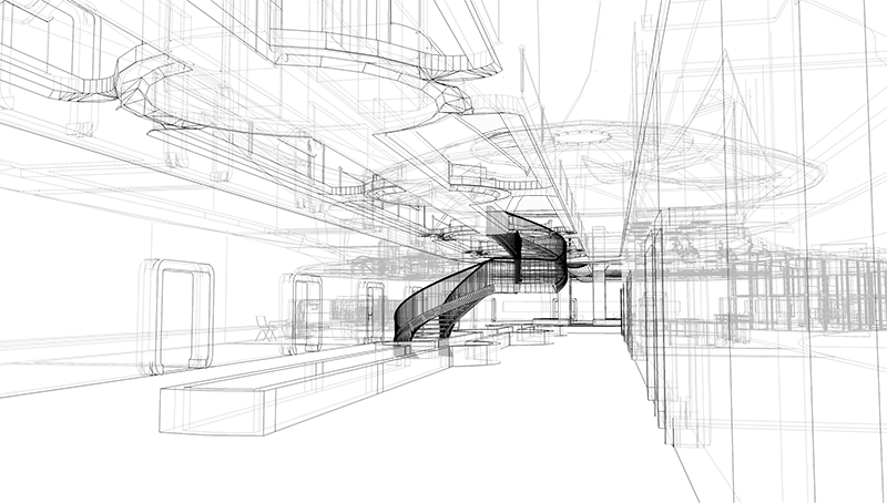 A Wireframe Offers Many Advantages By Only Displaying - Sketch (800x454), Png Download