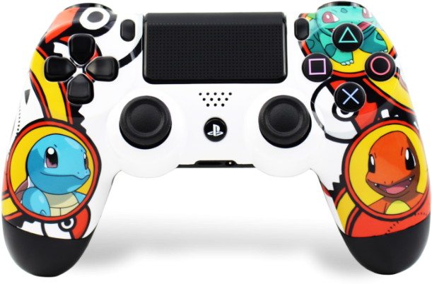 Controller Modz - Custom Controller Playstation 4 (666x669), Png Download