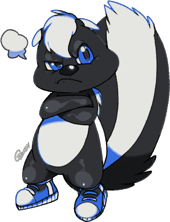 Honker The Skunk - Conker's Pocket Tales Honker (700x800), Png Download