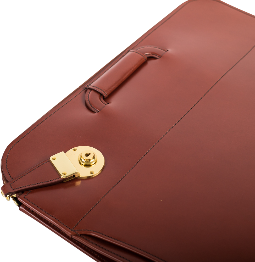 Exquisite Trimmings - Simpson London Slide Handle Slim Document Case (1000x1000), Png Download