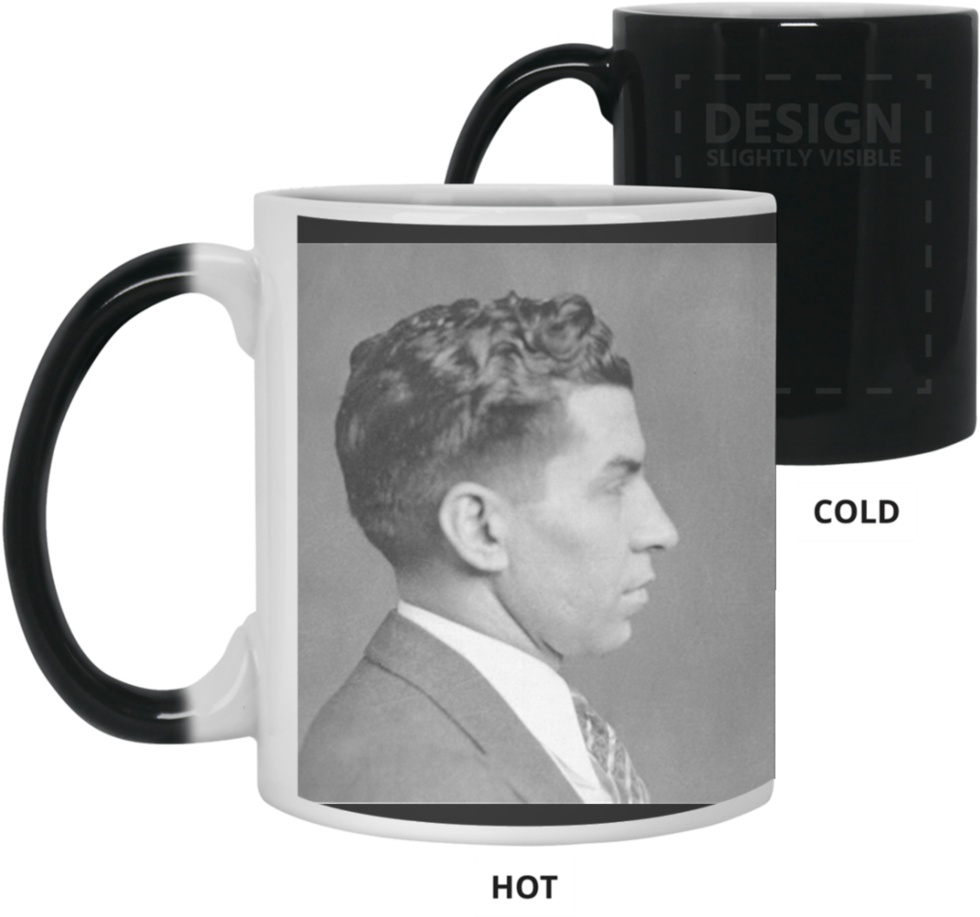 Lucky Luciano "mug" Shot - Lucky Luciano (1000x1000), Png Download