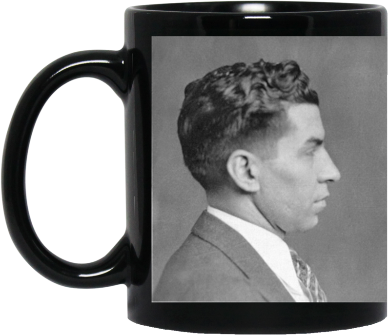 Lucky Luciano "mug" Shot - Lucky Luciano (800x800), Png Download