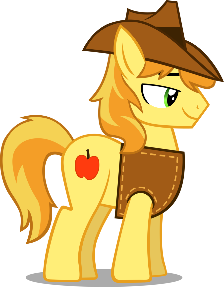 Fiesta Equestria Announces Braeburn - Mlp Braeburn (900x1152), Png Download