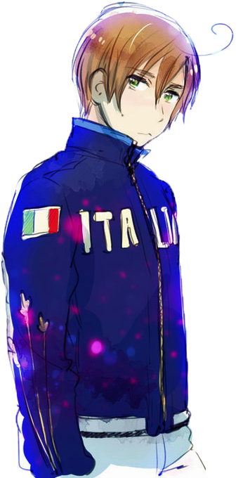 What The Crapola Romano Hetalia, Latin Hetalia, Manhwa - Hetalia Romano Transparent (484x750), Png Download